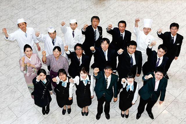 戸田家のスタッフのみなさん