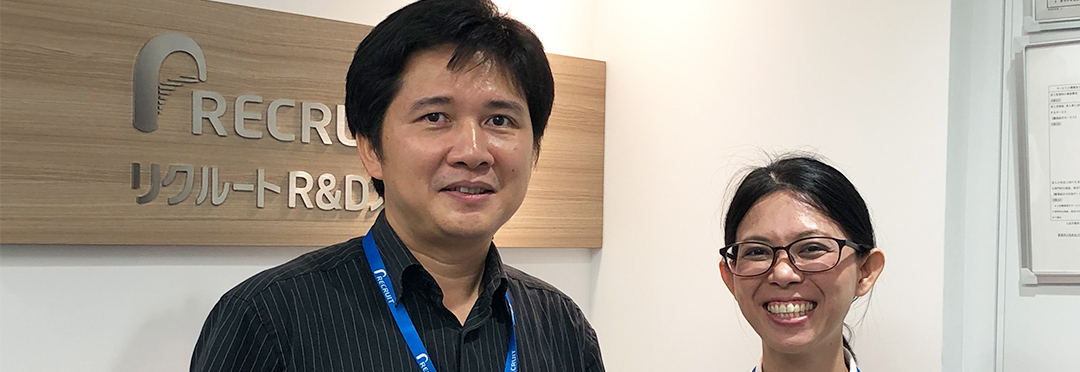 株式会社リクルートR&Dスタッフィング ベトナム人スタッフのヴィンさんとニューさん