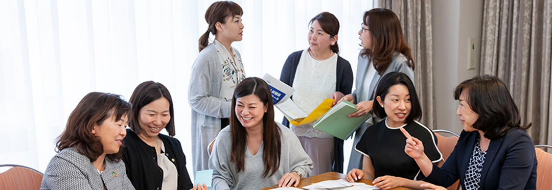 岡山県中小企業団体中央会「岡山県ものづくり女性中央会」のみなさん