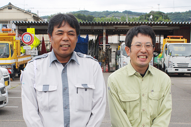 三輪正次さんと藤村仁史さん