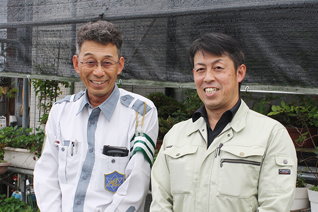 豊原平之さんと安田譲二さん