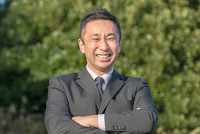 総務2課係長の園田 欣史さん