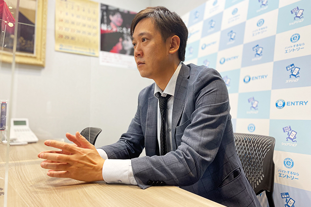 事業開発部で「シェアジョブ」の推進を担当する福住さん