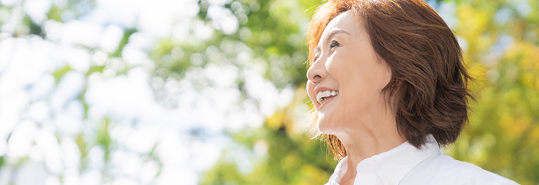 元気で前向きそうな高齢者のイメージ